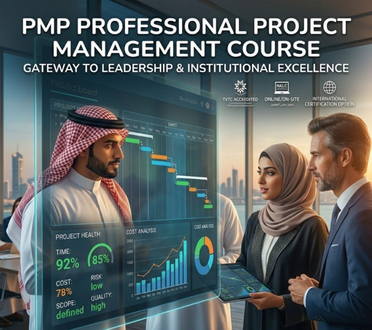 دورة إدارة المشاريع الاحترافية PMP: بوابتك للريادة والتميز المؤسسي